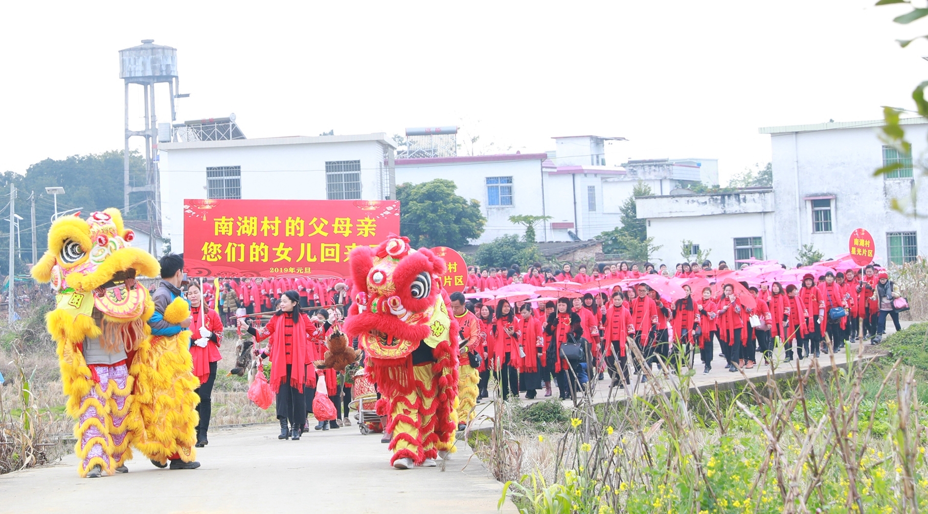 董塘鎮南湖村外嫁女集體回娘家，龍全明攝1.jpg